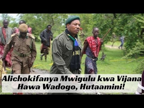 Alichokifanya Mwigulu Kwa Vijana Hawa Wadogo Hutaamini