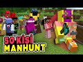 Minecraft Manhunt ama 50 Kişi Avcı (52 Öldürme İle Rekor!)