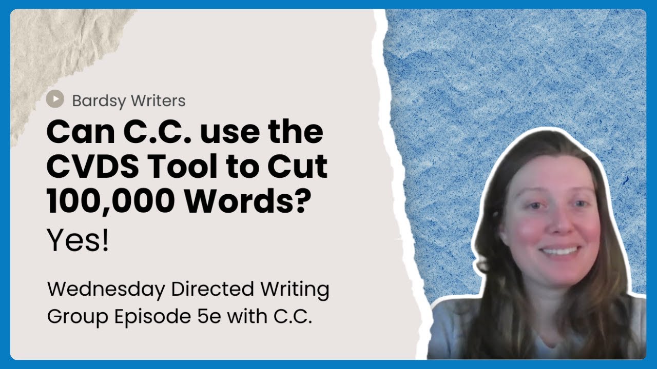 Can C.C. use the CVDS Tool to  Cut 100,000 Words? Yes!