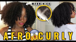 This One ATE DOWN!!! | AFRO CURLY Wear Go | PRECut PREBleached PREPlucked Wig | MARY K. BELLA