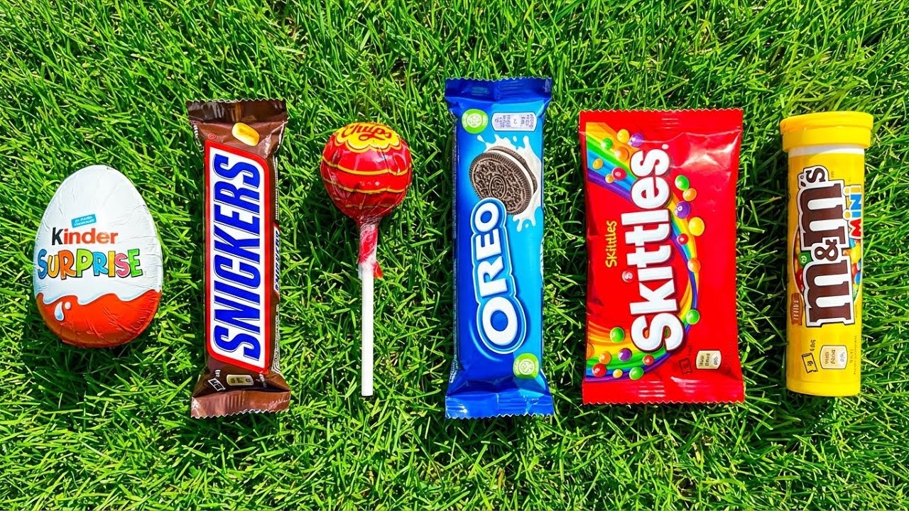 ASMR Most Popular Candies | lots of colorful rainbow candy | satisfying unpacking