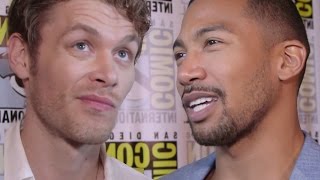 The Originals Cast Reacts To The Vampire Diaries Ending - Comic Con 2016