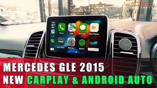 Boîtier Apple Carplay & Android Auto sans fil pour Mercedes GLE et