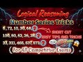 Number Series | number series reasoning tricks | number series reasoning | Imran sir maths#maths