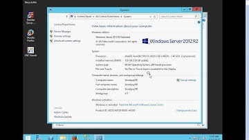 activated windows server 2012 R2 guide setup video