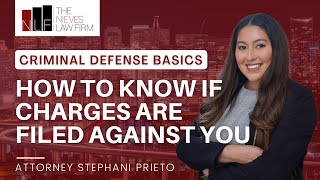 How to Know if Criminal Charges Have Been Filed Against You? | Hayward Criminal Lawyer by The Nieves Law Firm 1,474 views 8 months ago 3 minutes, 28 seconds