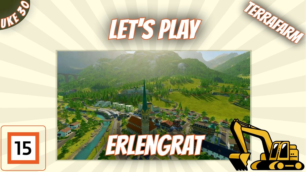 Let's Play  Farming Simulator 25  (Erlengrat Dag 2)