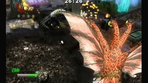 Godzilla Unleashed:Ghidora Tyrant Battle
