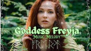 NORSE GODDESS FREYJA MUSIC MELODY | Meditation | Relaxing in Forest Tranquility | Divine Feminine