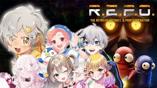 【R.E.P.O. / コラボ】ホラー苦手の自称小学生　初めてのR.E.P.O.【vtuber/星羊おメガ】