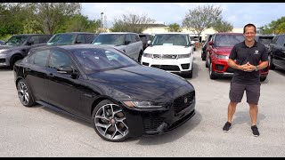 Is the 2020 Jaguar XE R-Dynamic a BETTER luxury sport sedan than an Audi A4?