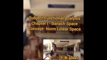 Functional Analysis (Banach Space)
