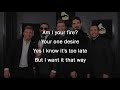 I Want It That Way Reimagined - Backstreet Boys (Lyrics)