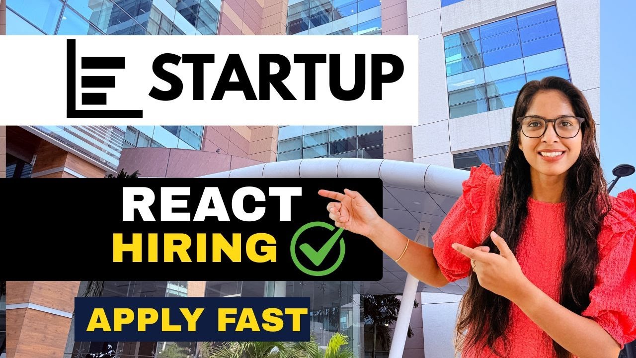 Frontend Developer (React.js) Job 🔥 | Fresher & Experienced | IT Company Hiring