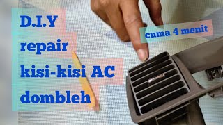 Download Lagu 4 Menit D.I.Y Repair Kisi-kisi AC Dombleh kembali Mantap MP3