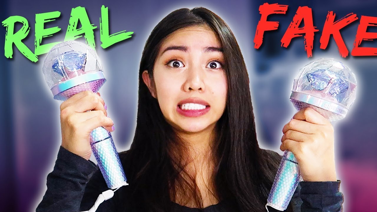 I BOUGHT A FAKE CARAT BONG?! 😱 | Seventeen Fake vs Real Lightstick Ver. 2  Unboxing & Comparison - YouTube