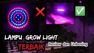 lampu sorot led grow pengganti sinar matahari untuk kolam ikan indoor   budidaya ikan lahan sempit