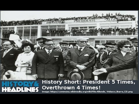 History Short: President 5 Times, Overthrown 4 Times!