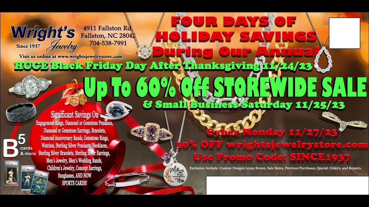 Wright's Jewelry of Fallston, NC YouTube
