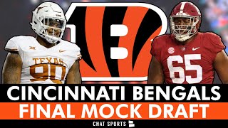 FINAL Cincinnati Bengals 7-Round 2024 NFL Mock Draft, Bengals Rumors On Trading Up And UDFA Targets by Bengals Breakdown by Chat Sports 1,766 views 1 month ago 14 minutes, 48 seconds