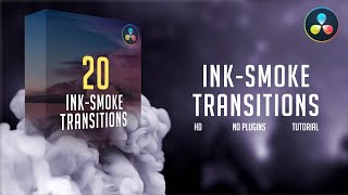 Ink-Smoke Transitions for DaVinci Resolve