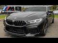 2022 BMW M8 Competition Gran Coupe Walkaround Review + Loud Exhaust Sound Revs