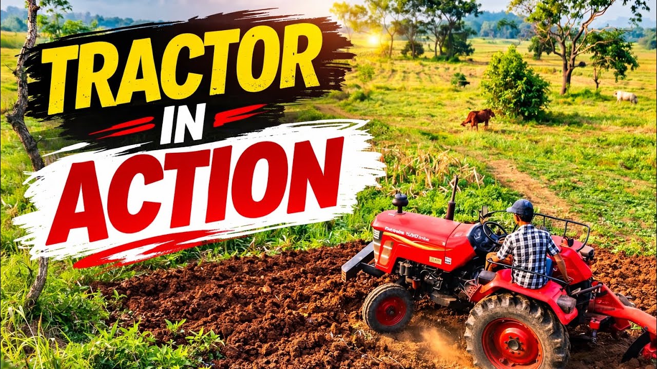 Land Preparation with Tractor | Farming Life in Sri Lanka