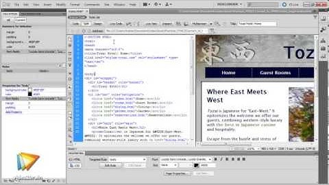 Welcome to HTML5, CSS3, and jQuery with Adobe Dreamweaver CS5 5  Learn by Video