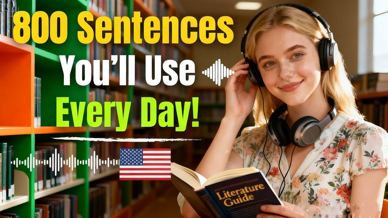 English Fluency Training: 800 Sentences You’ll Use Every Day