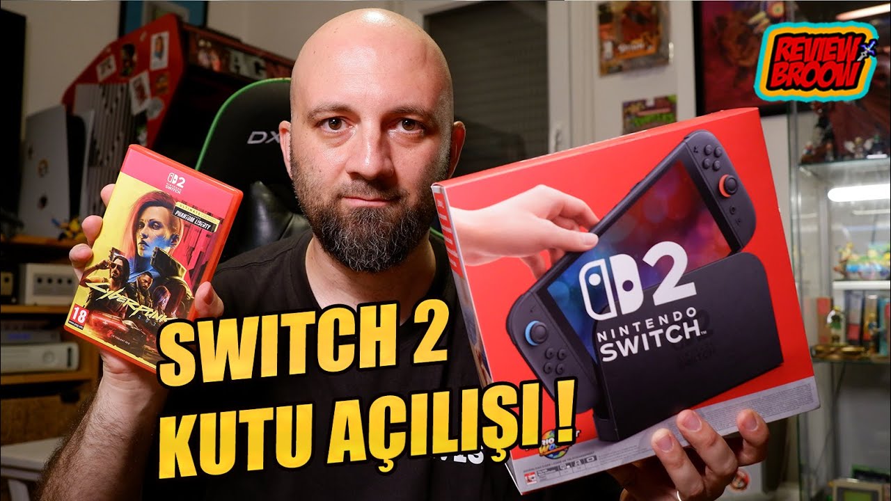 Nintendo Switch 2 Karşınızda! Kutu Açılışı ve Şaşırtıcı İlk İzlenim!