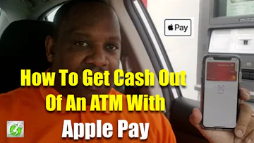 How To Get Cash Out Of An ATM With Apple Pay!