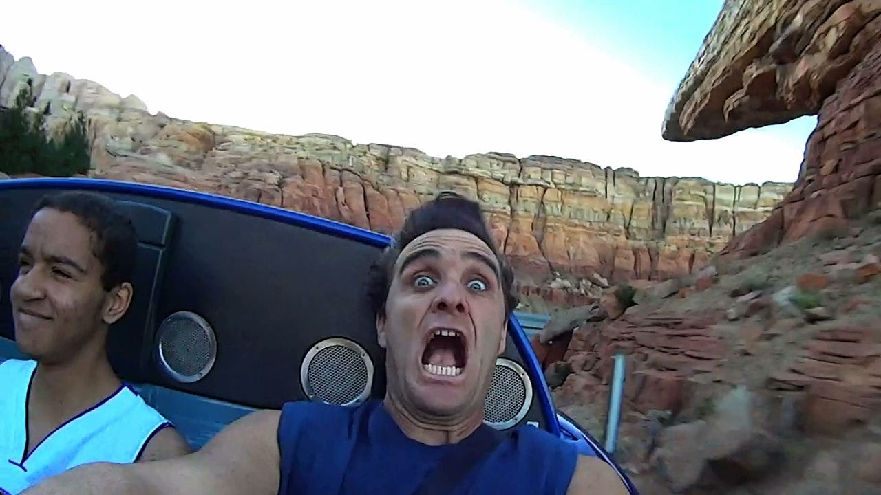 Disney Cars Ride at Disney California! (Radiator Springs Racers ...