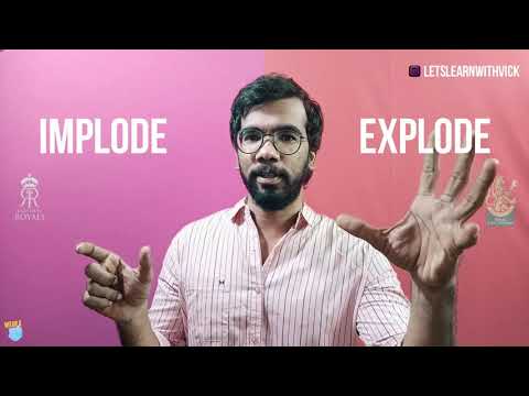 Explode vs Implode | English Through IPL Medium |  Lets Learn | IPL2021 | Vocabulary | RRvsRCB