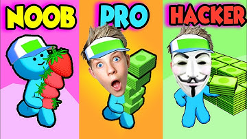 Can We Go NOOB vs PRO vs HACKER in Mini Mart! Prezley