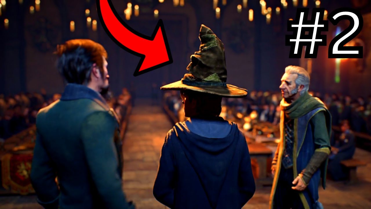 Hogwarts Legacy Part 2 Choosing my house??? YouTube