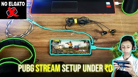 PUBG Mobile Live Stream in [ ₹0 ] With Internal Sound Capture on PC [NO ELGATO , NO AUX CABLE ]