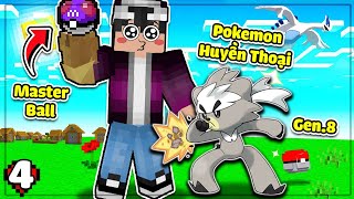 MINECRAFT PIXELMON * TẬP 4 | LỘC CÓ ĐƯỢC MASTER BALL ĐẦU TIÊN🤩POKEMON HUYỀN THOẠI MỚI😱