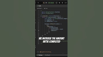 Execute Async Functions in Parallel - 30 Days of JavaScript pt.19 #coding #programming #shorts #code