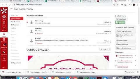 Como publicar un curso en Canvas