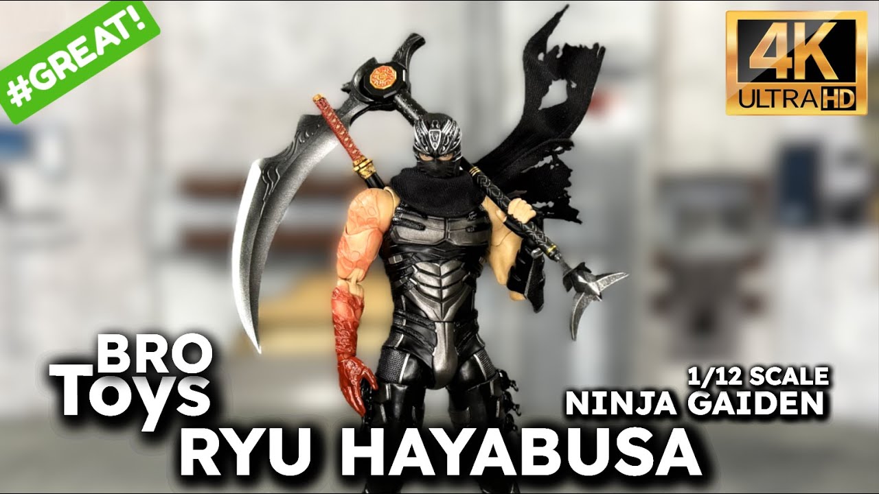 Bro Toys Ninja Assassin Ryu Hayabusa Ninja Gaiden 1/12 action