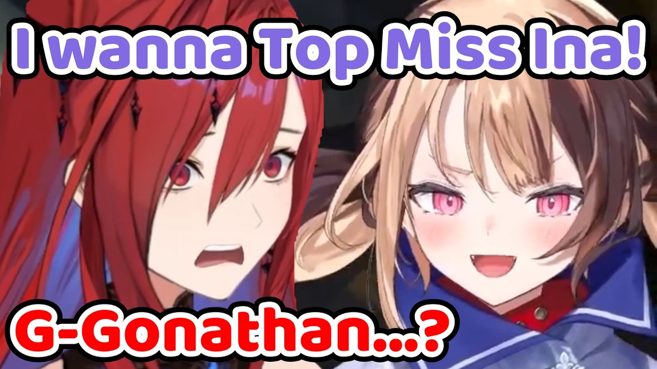 Gonathan's Traumatic Pause Caught Lady BloodFlame by Surprised... (Hololive ENReco)