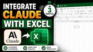Use Claude AI Inside Excel in 3 Minutes 🤯 (No Coding) #excelai #claudeaiinexcel #claudeai