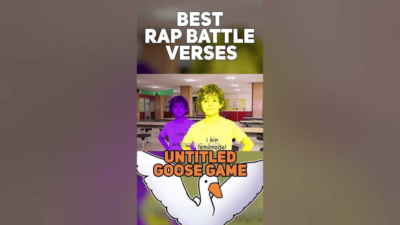 UNTITLED GOOSE GAME! (PT. 2) (BEST RAP BATTLE VERSES) rapbattle untitledgoosegame ducksong