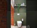 Green Modern Bathroom Transformation 🚽 Wall Hung Toilet | Quiet Flush & Space-Saving Design