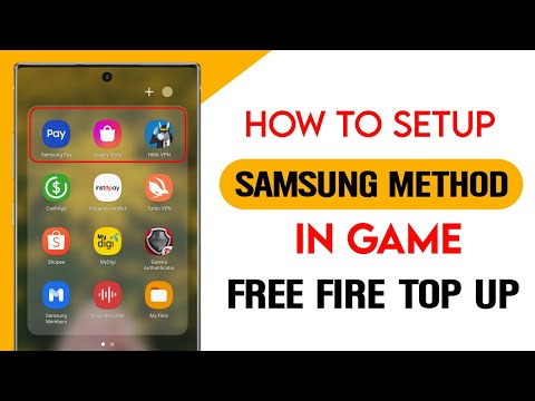 How To Set Up Samsung Method In Game Top Up With MasterCard