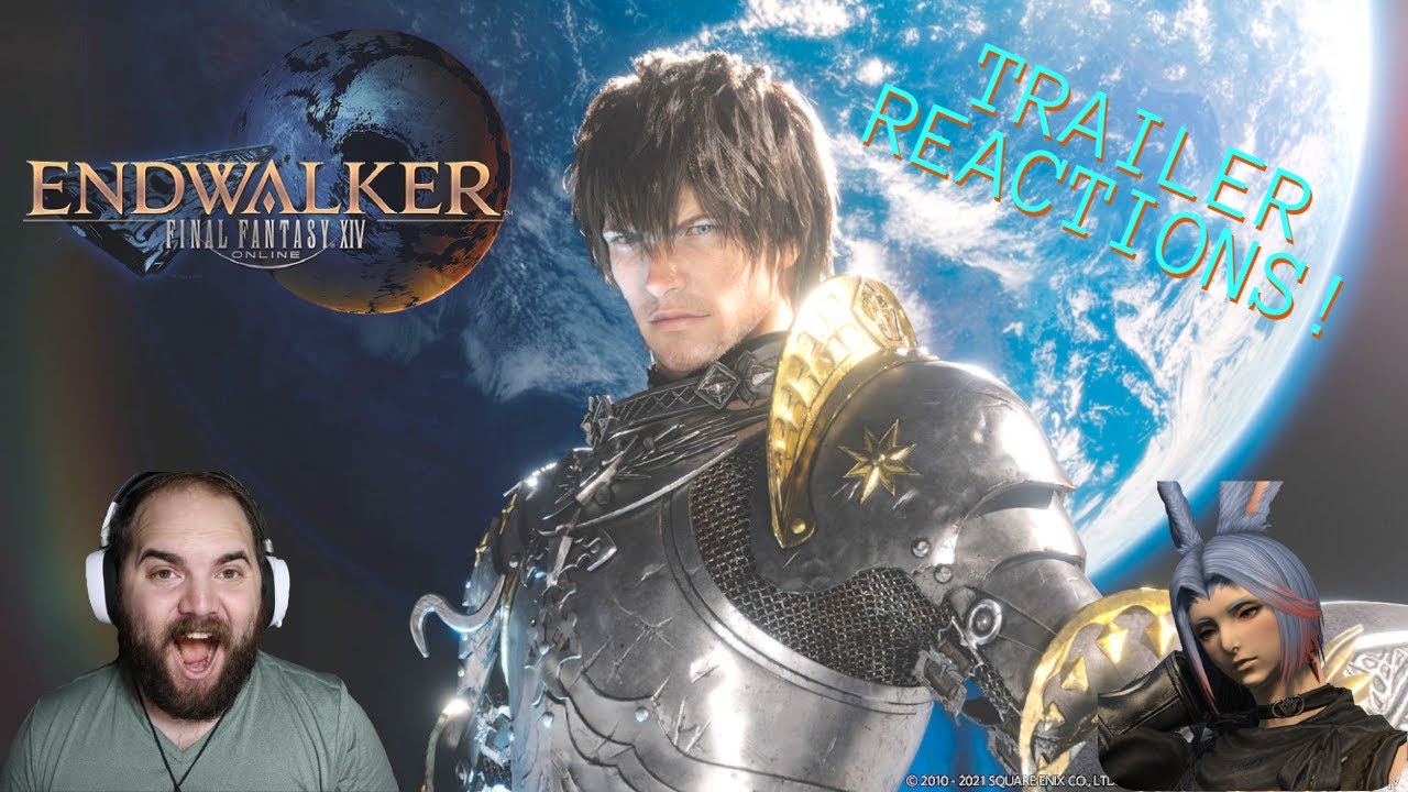 FFXIV ENDWALKER TRAILER REACTION AND REAPER REACTION AND MALE VIERA REACTION! - STREAM HIGHLIGHTS