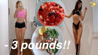 Trying the Victoria Secret Model Diet for 7 days (HARD!!!)