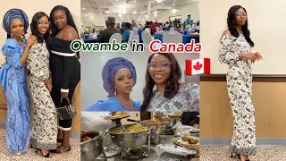 FUN VLOG 💃🏽 - My second NIGERIAN 'OWAMBE' party in CANADA 🇨🇦  + Get READY with me!