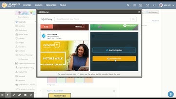 Adding a Nearpod Lesson in Your Schoology Course