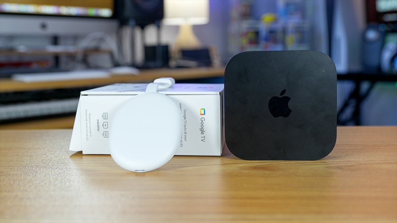 Apple TV 4K (2022) vs Chromecast with Google TV